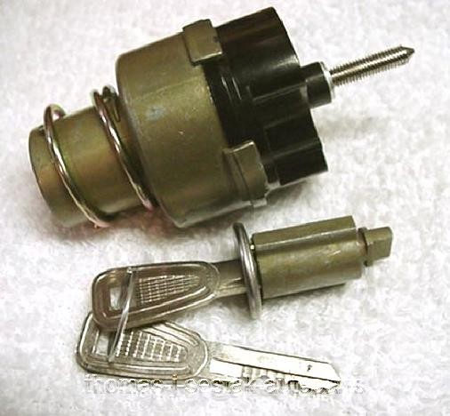 New Ignition Switch Lock Cylinder With Logo Keys Edsel Ebay