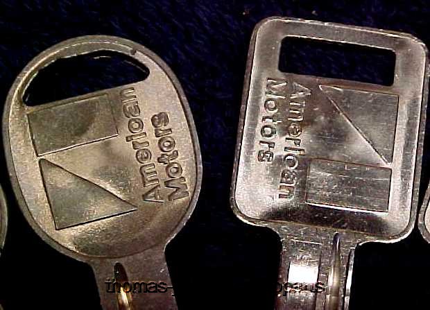 NOS Original Key Blanks AMC Javelin AMX & All 70   84