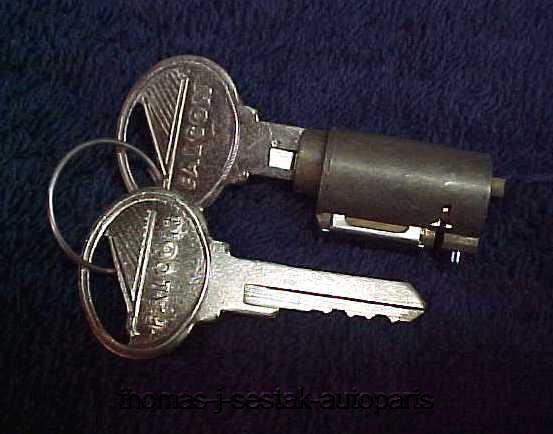 Ford falcon trunk lock cylinder #4