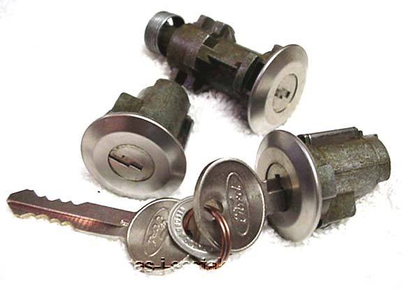 New Door Trunk Locks with Keys Ford Maverick 73 74 75 76 77